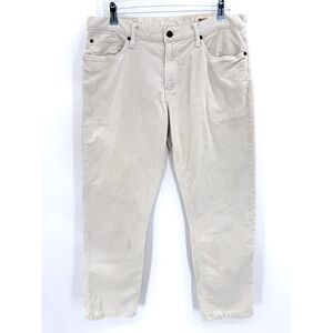 Todd Snyder Men's Corduroy Pants in Cream